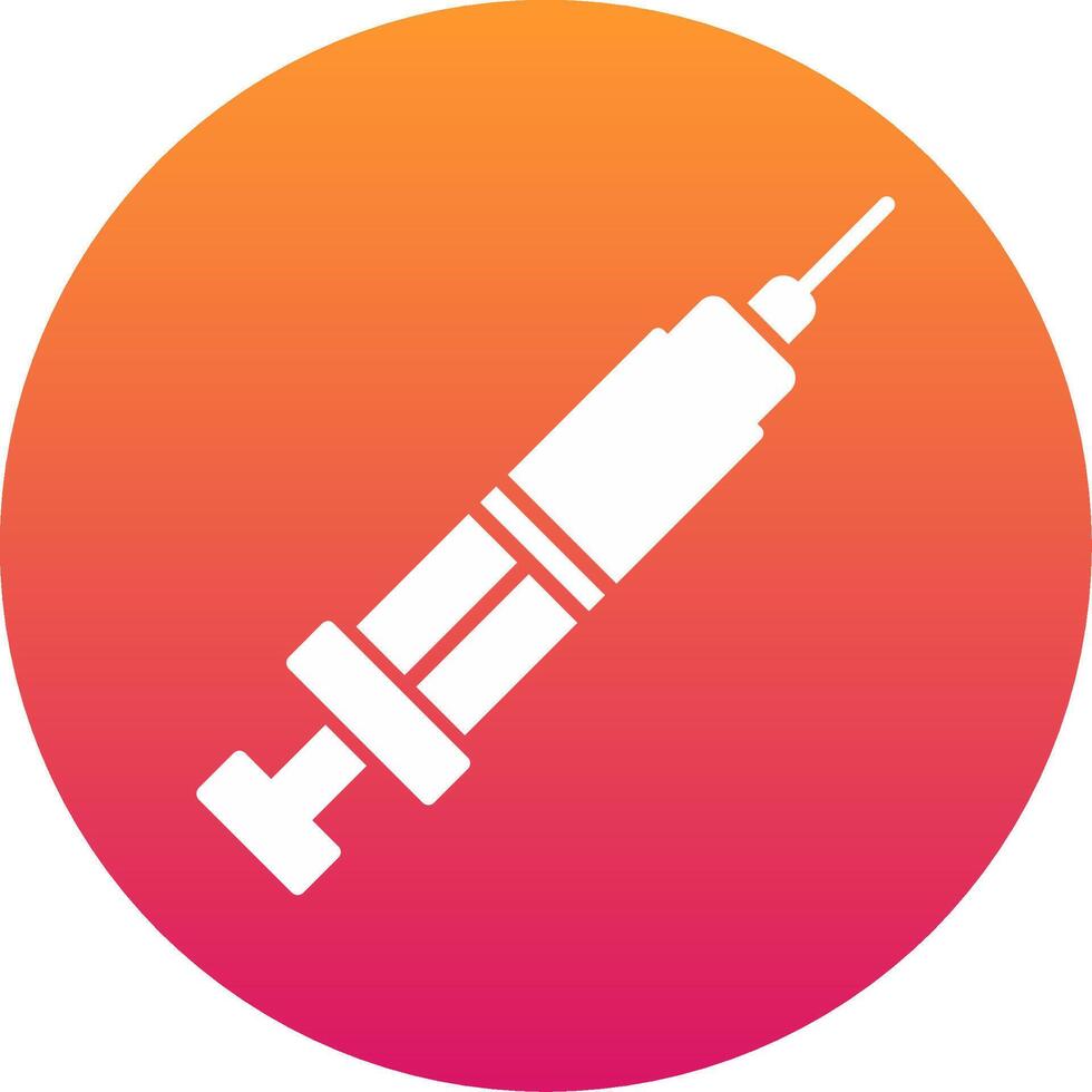 Injection Icon Design Symbol vector
