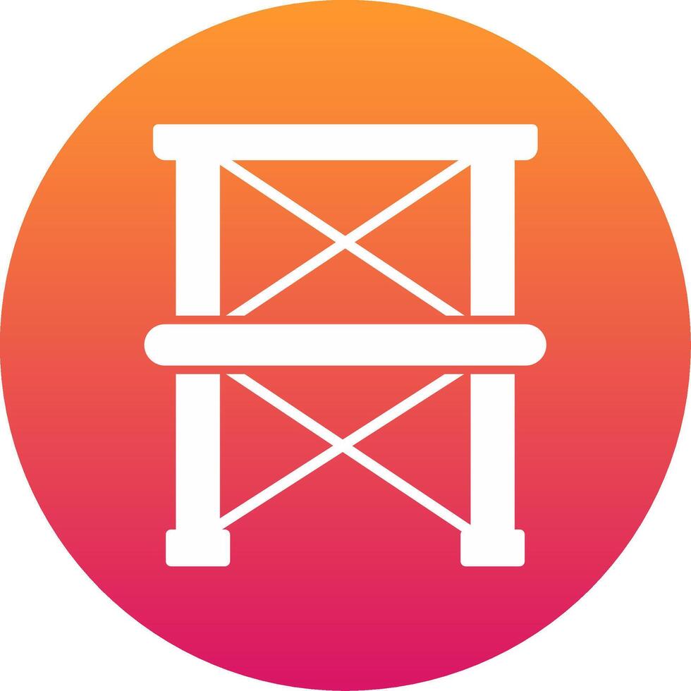 Scaffolding Icon Design Symbol vector