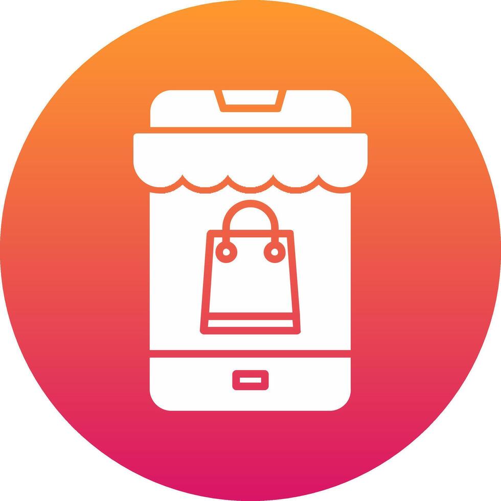 Online Shop Icon Design Symbol vector
