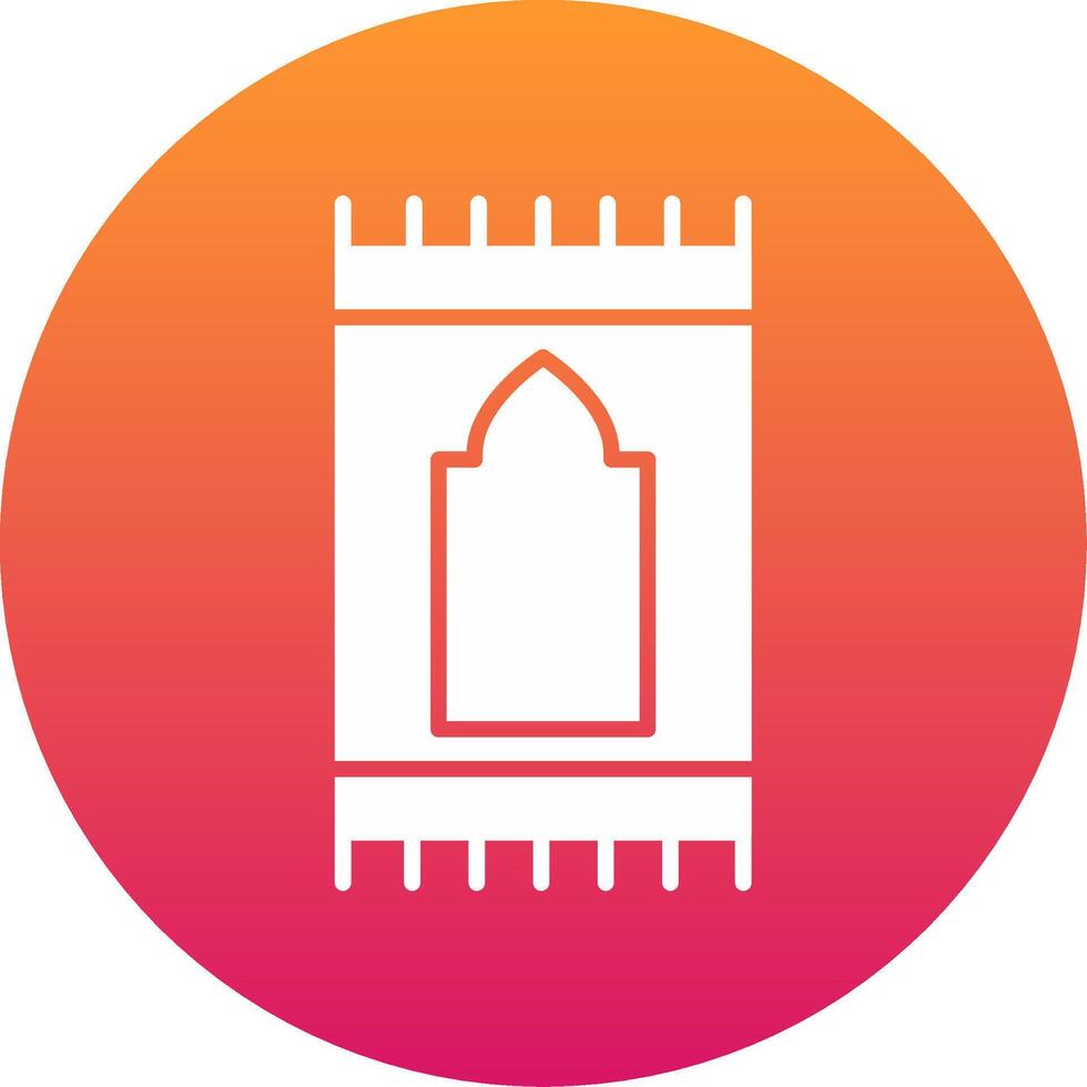 Sajadah Icon Design Symbol vector