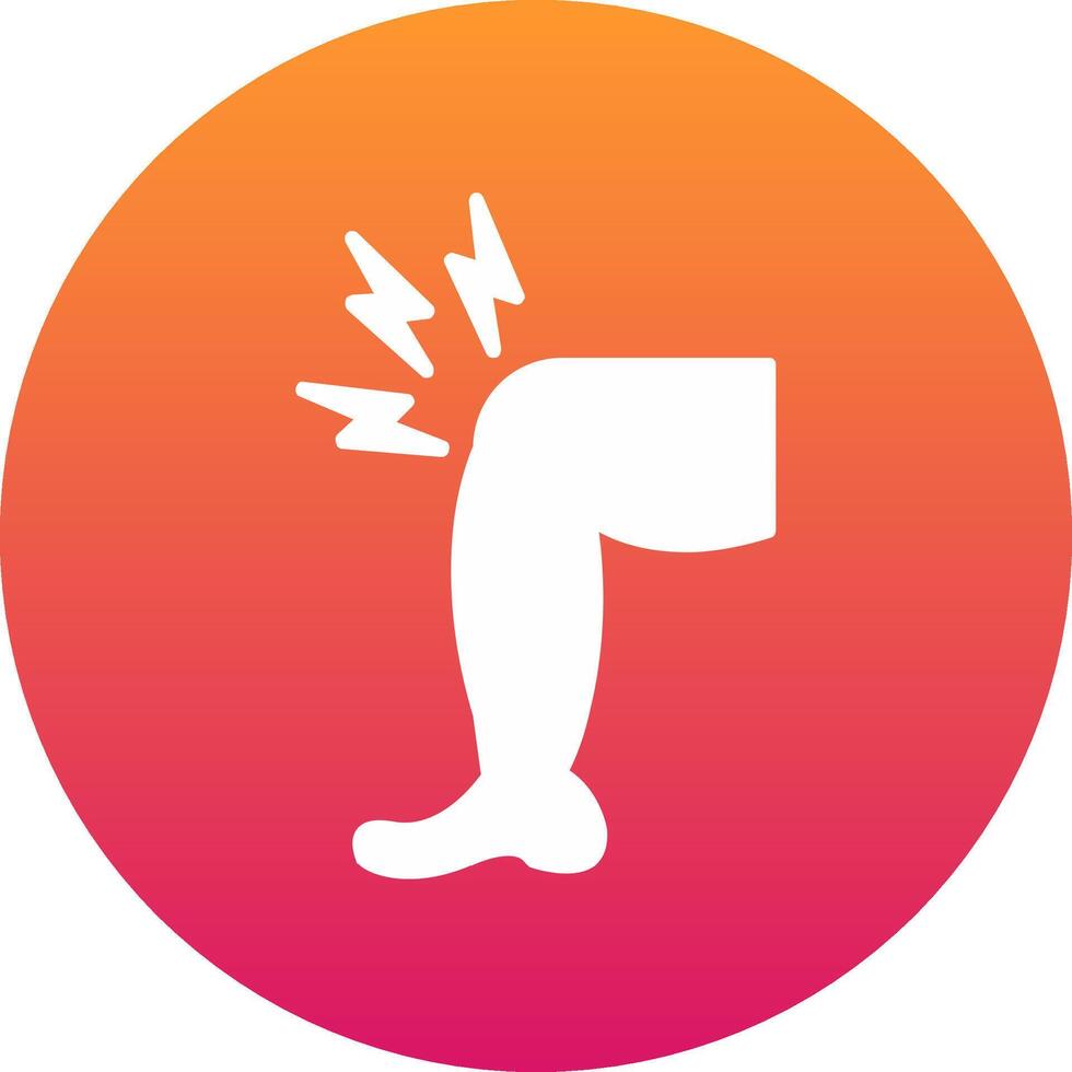 Pain Icon Design Symbol vector