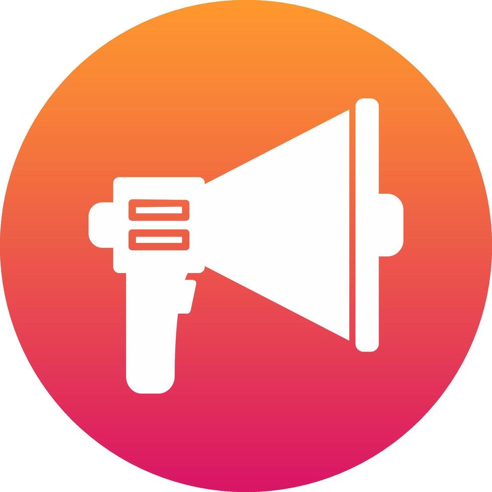 Megaphone Icon Design Symbol vector