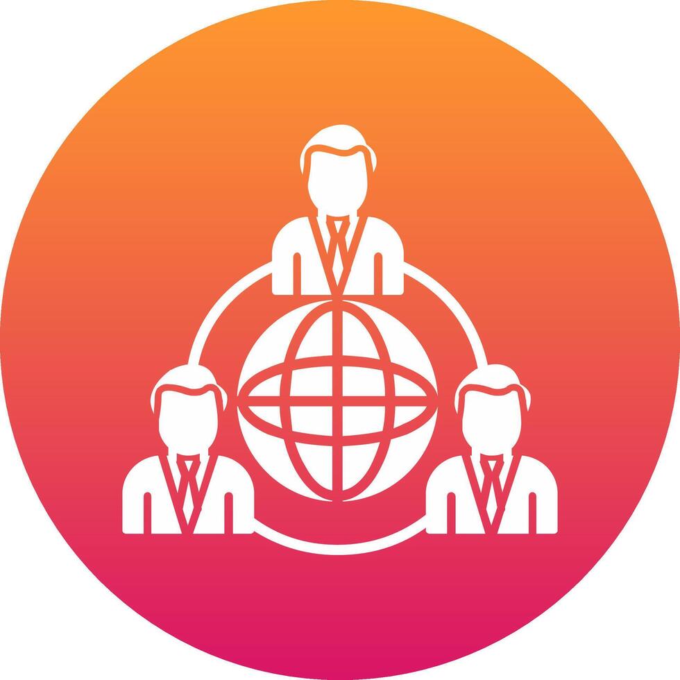 Outsourcing Icon Design Symbol vector
