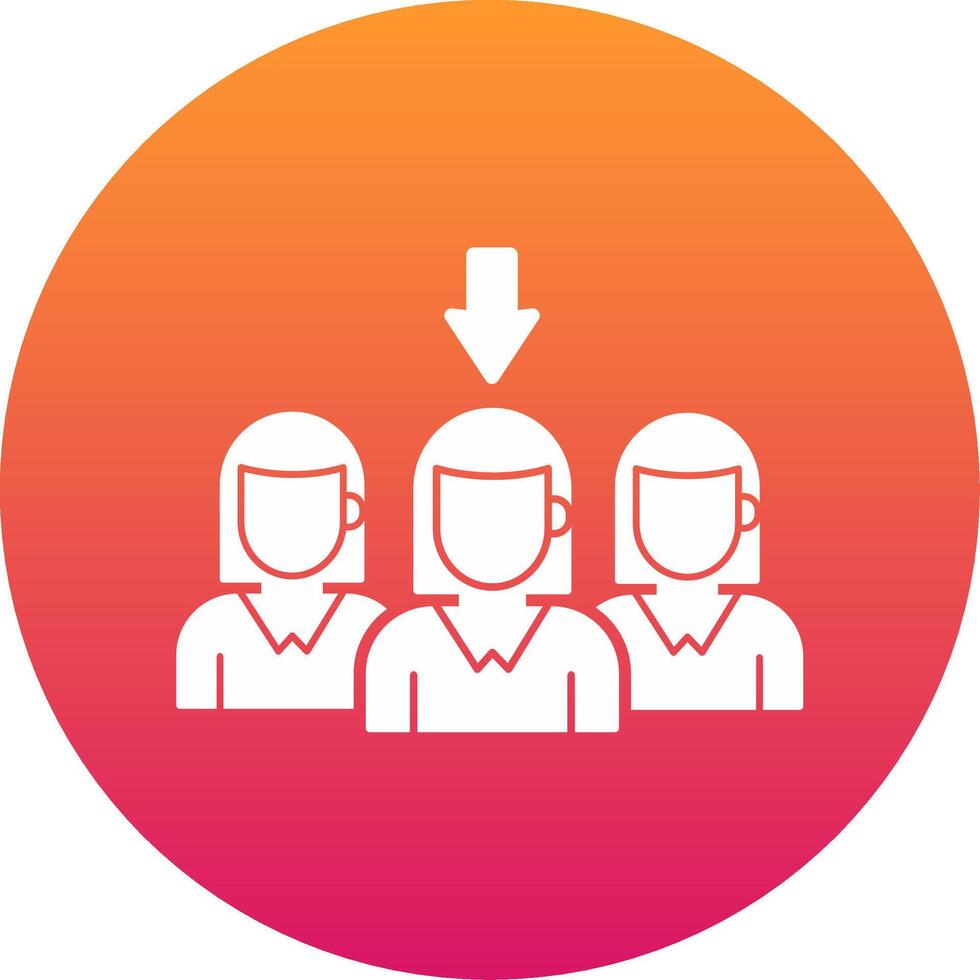 New Hire Icon Design Symbol vector