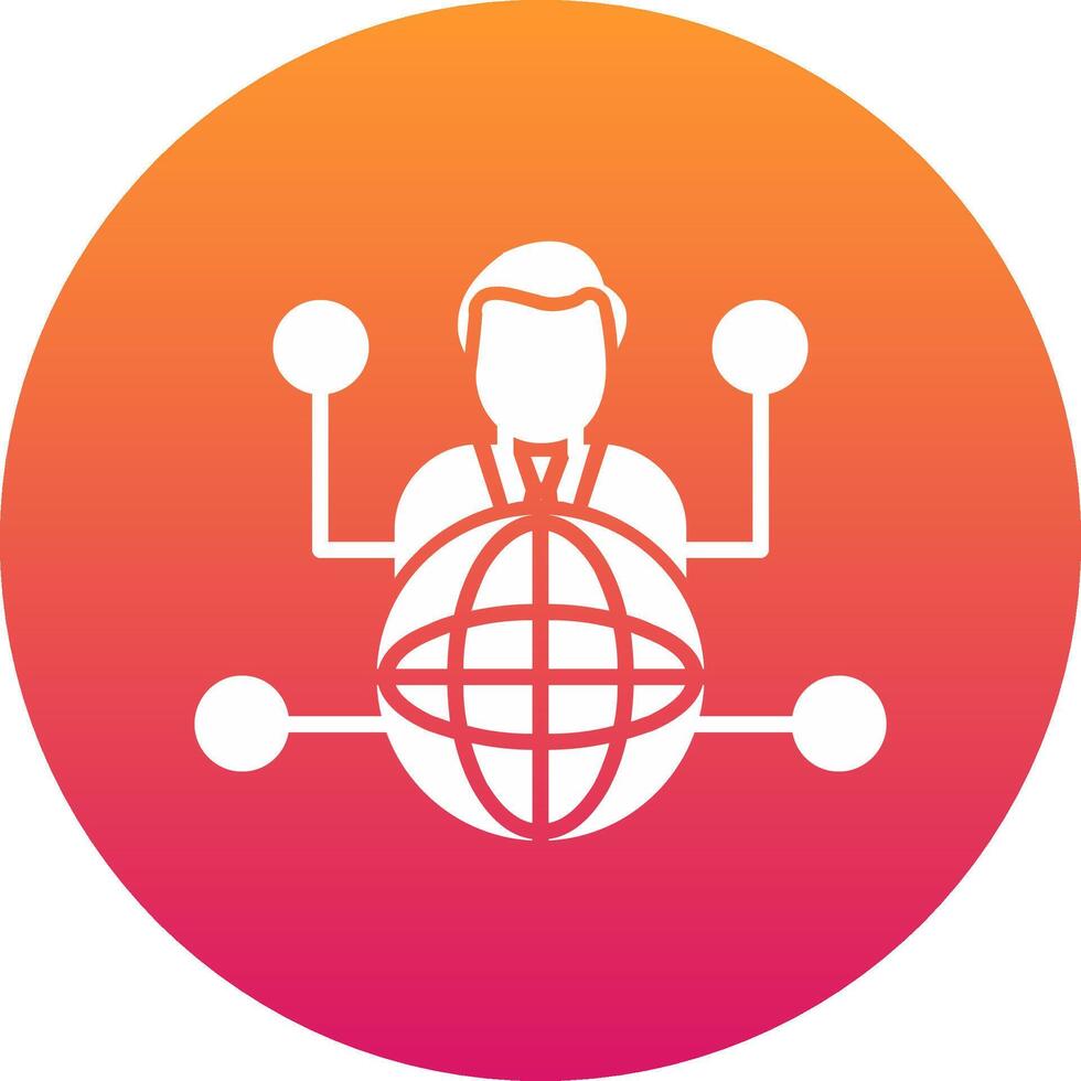 Outsource Icon Design Symbol vector