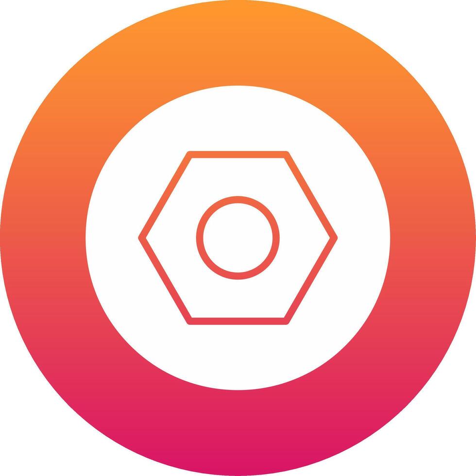Nut Icon Design Symbol vector