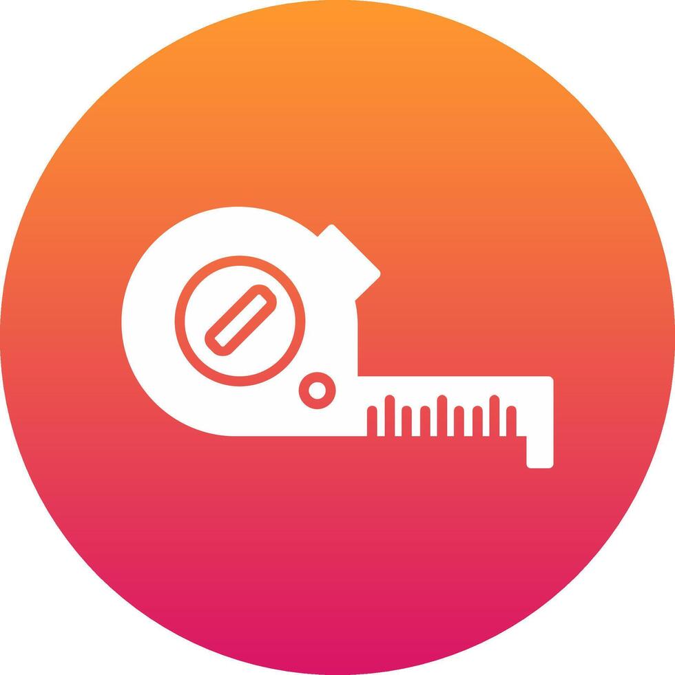Measure Tape Icon Design Symbol vector