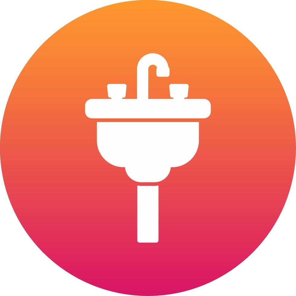 Sink Icon Design Symbol vector