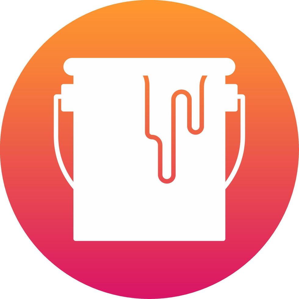 Paint Can Icon Design Symbol vector