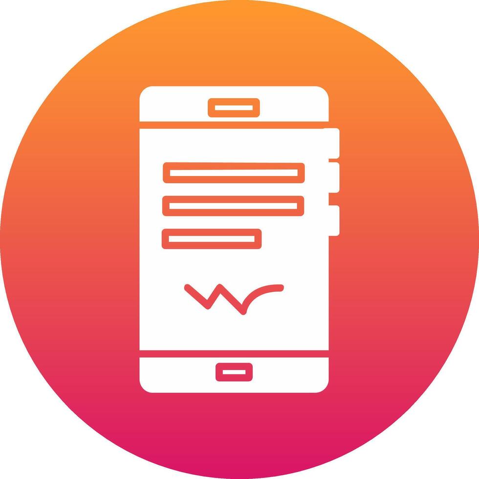 E Signature Icon Design Symbol vector