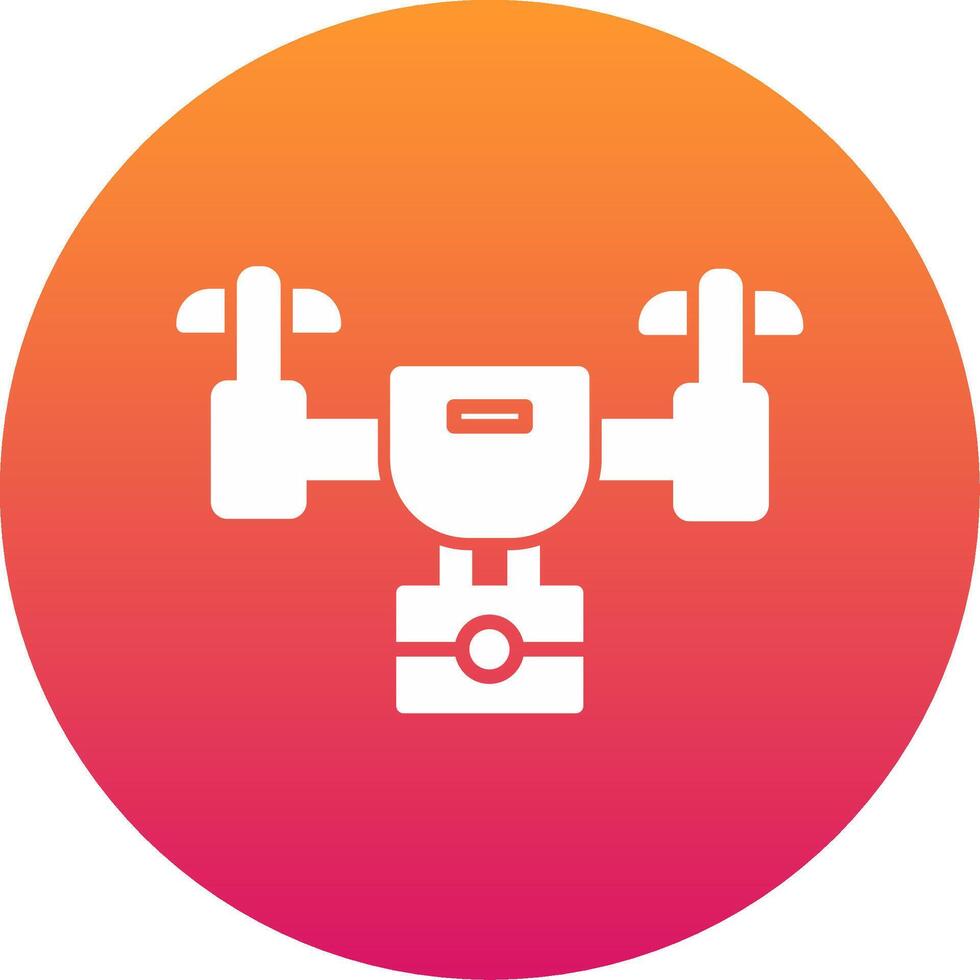 Drone Icon Design Symbol vector