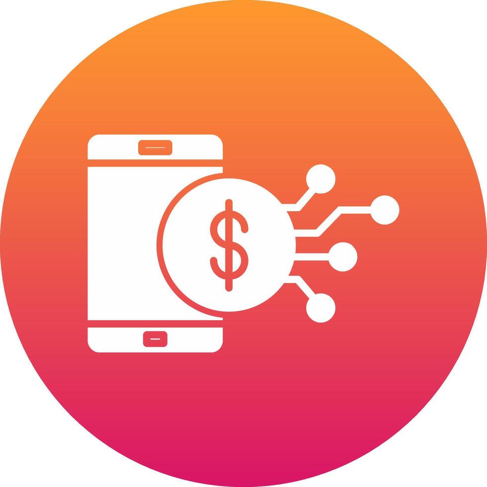 Digital Economy Icon Design Symbol vector
