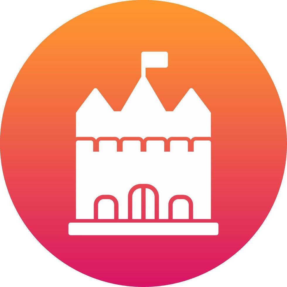 Castle Icon Design Symbol vector