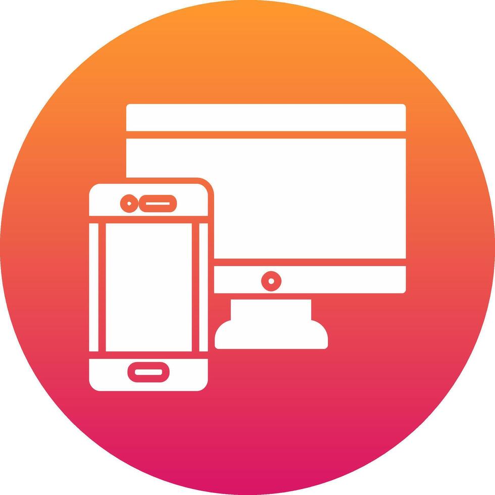 Device Icon Design Symbol vector