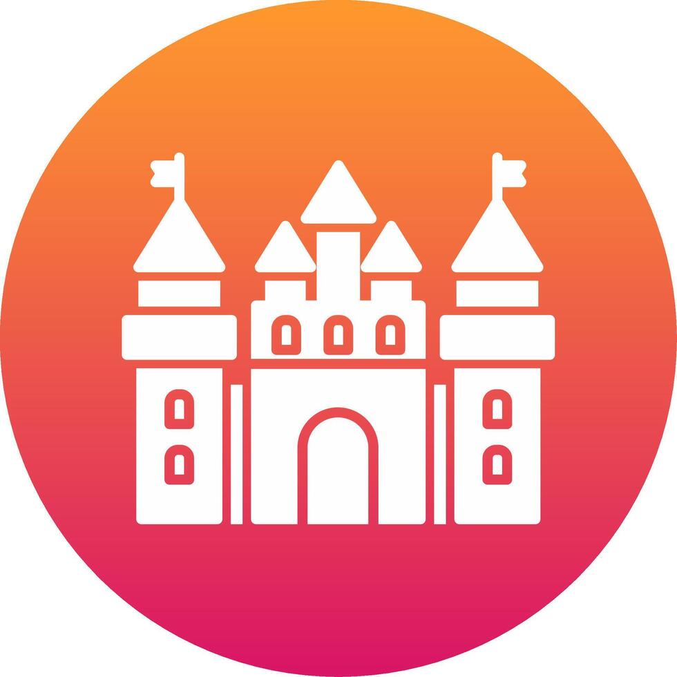 Castle Icon Design Symbol vector