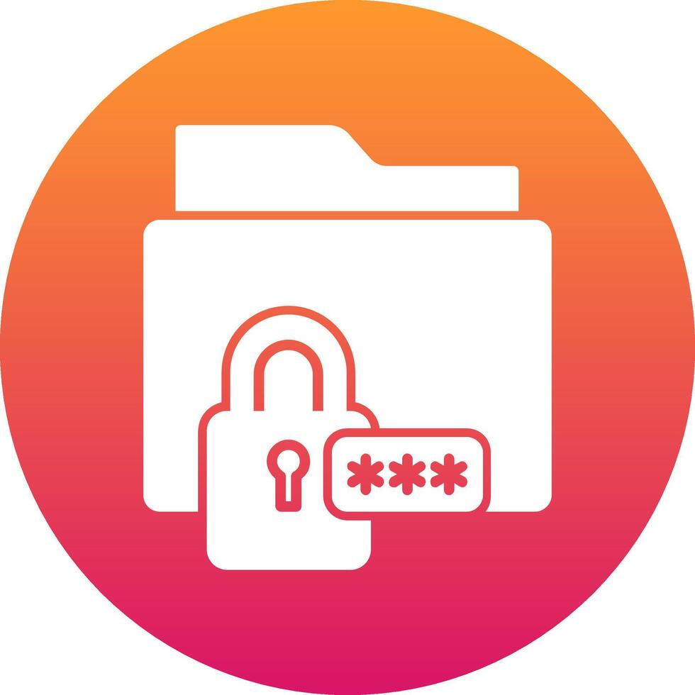 Data Encryption Icon Design Symbol vector