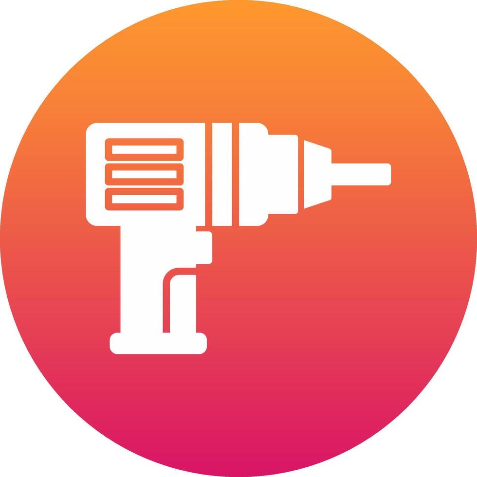 Drilling Machine Icon Design Symbol vector
