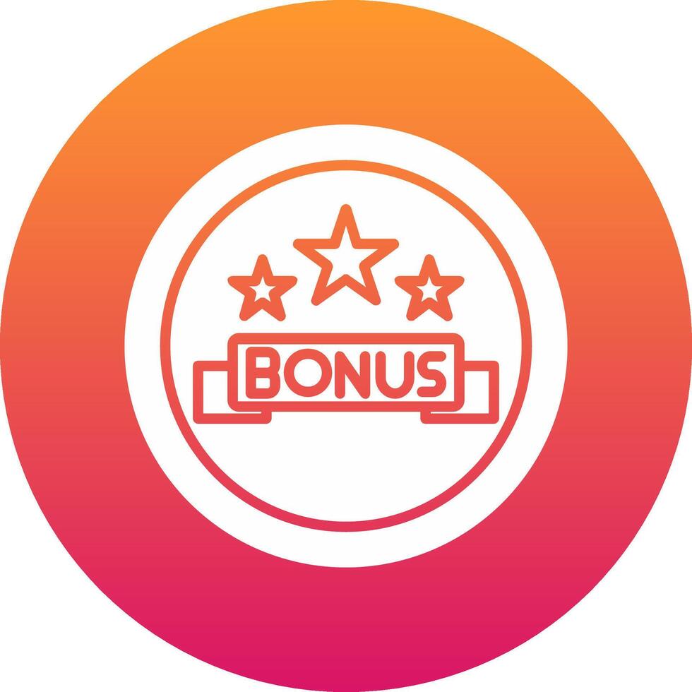 Bonus Icon Design Symbol vector