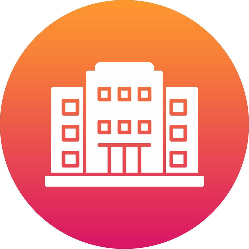Hotel Icon Design Symbol vector