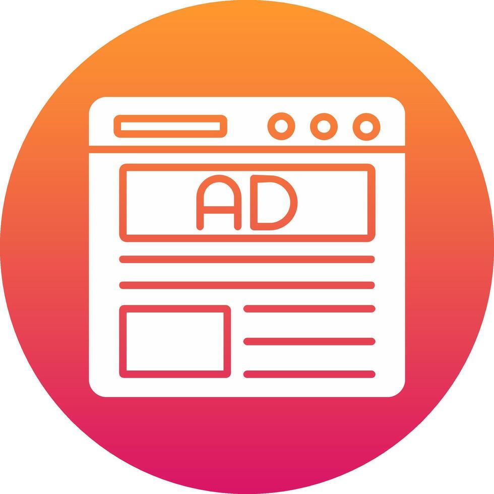 Banner Icon Design Symbol vector