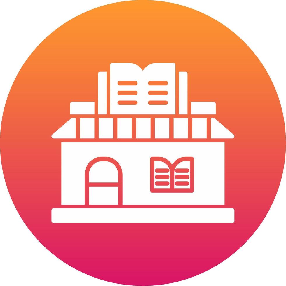 Book Shop Icon Design Symbol vector