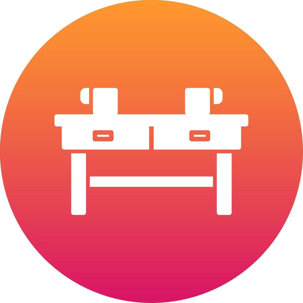 Coffee Table Icon Design Symbol vector