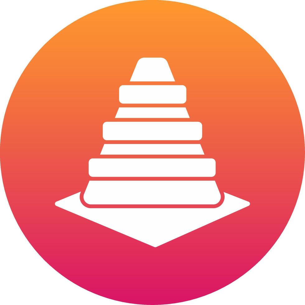 Cone Icon Design Symbol vector