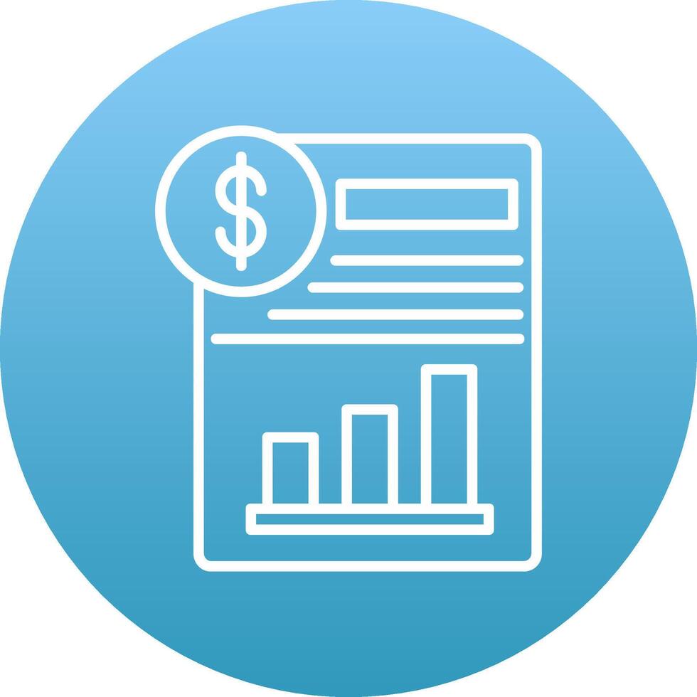 Statement Icon Design Symbol vector