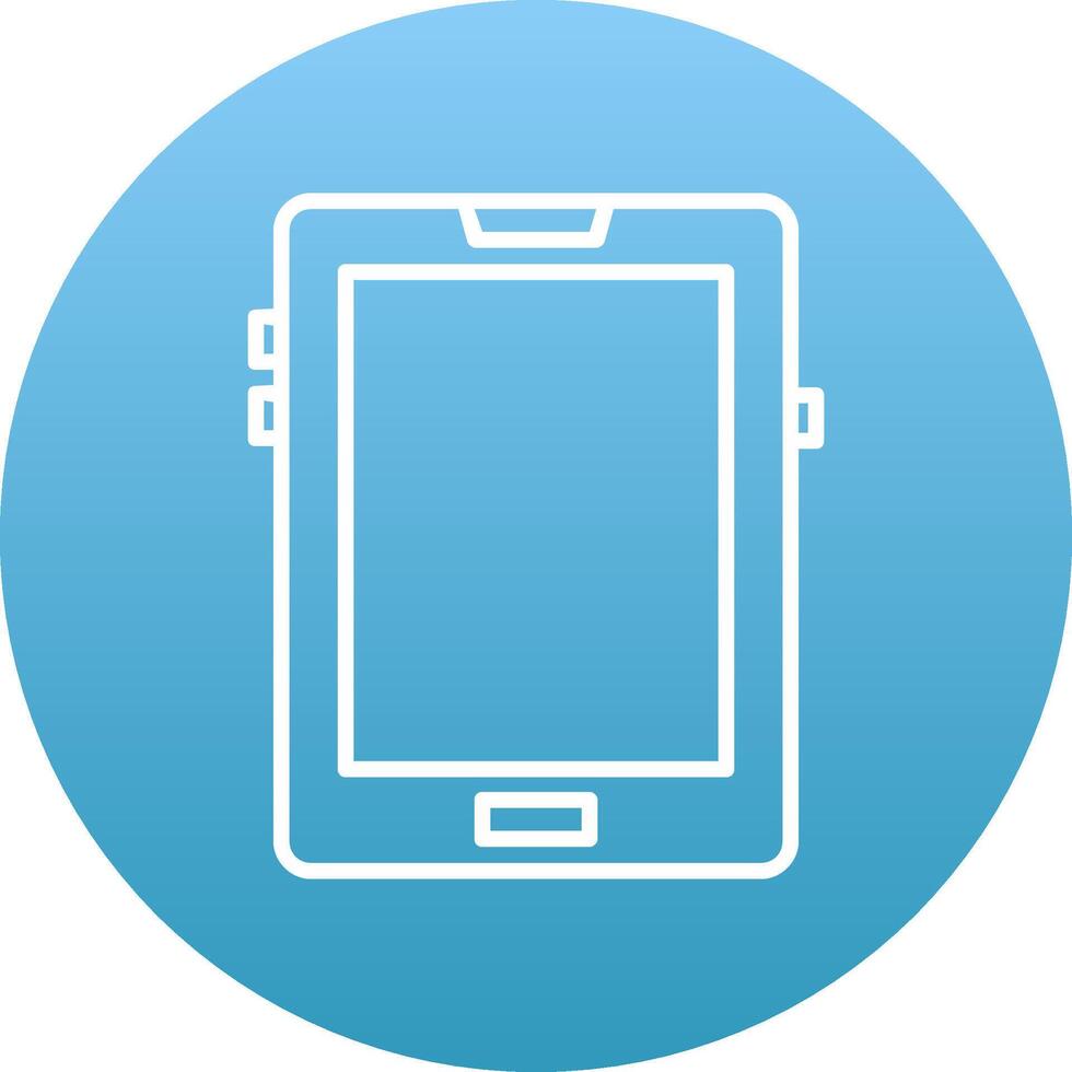 Tablet Icon Design Symbol vector