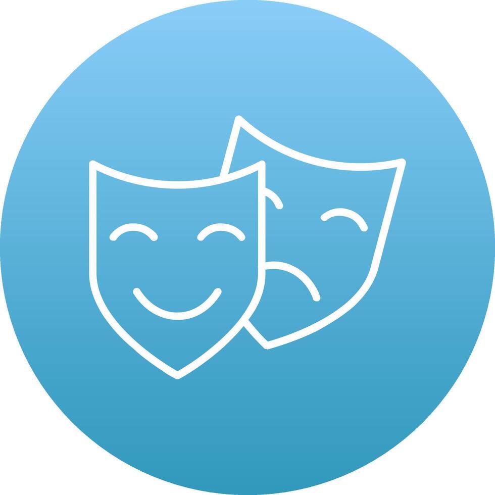 Theater Icon Design Symbol vector