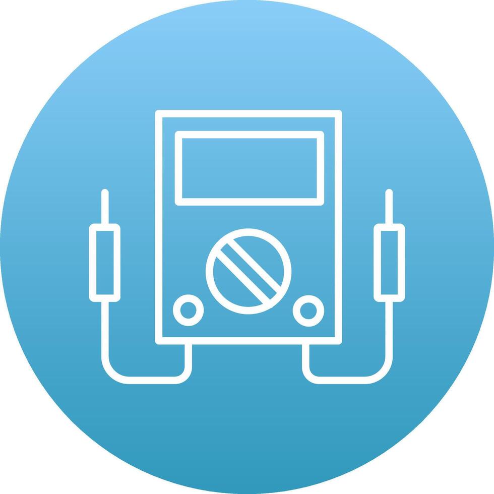 Voltmeter Icon Design Symbol vector