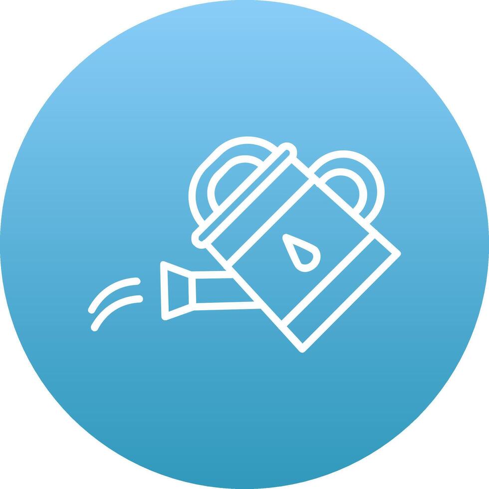 Watering Can Icon Design Symbol vector