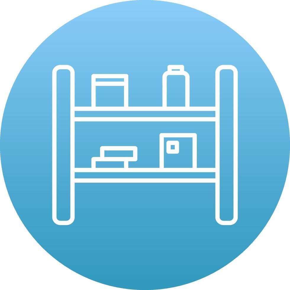 Shelves Icon Design Symbol vector