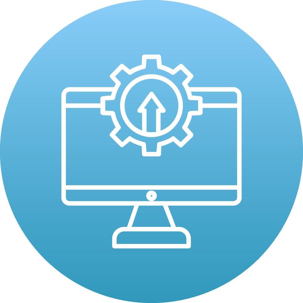 Upgrade Icon Design Symbol vector