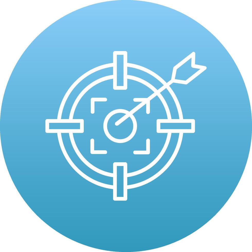Target Icon Design Symbol vector