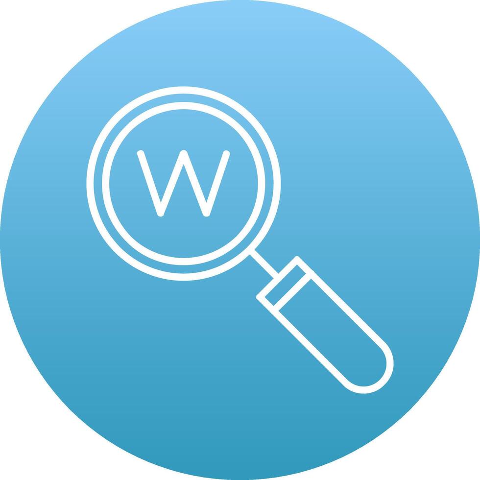 Keyword Icon Design Symbol vector