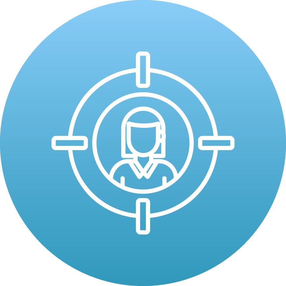Target Icon Design Symbol vector