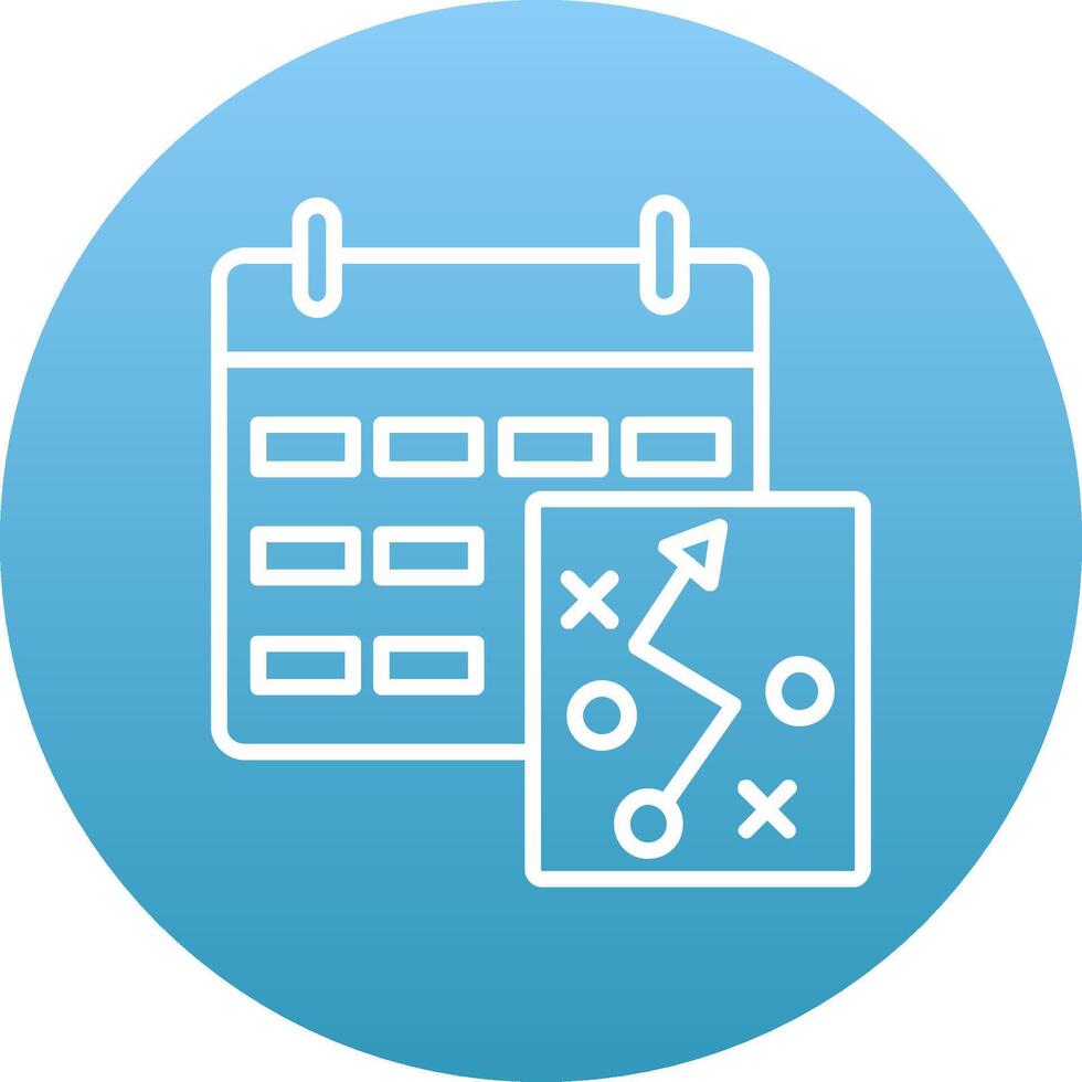 Strategy Icon Design Symbol vector