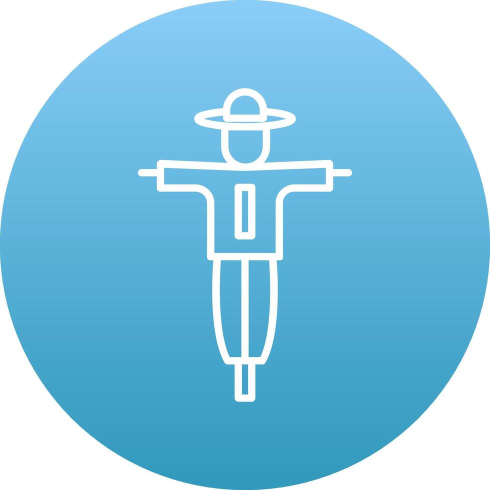 Scarecrow Icon Design Symbol vector
