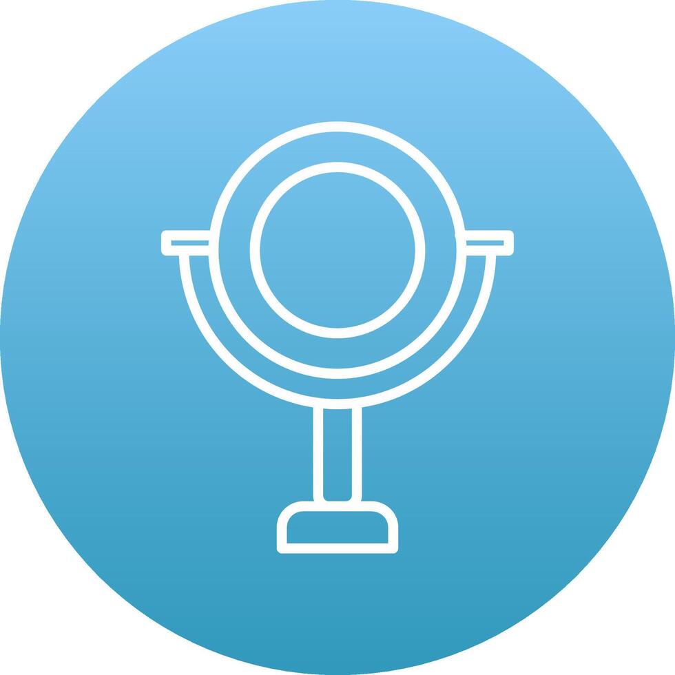 Mirror Icon Design Symbol vector
