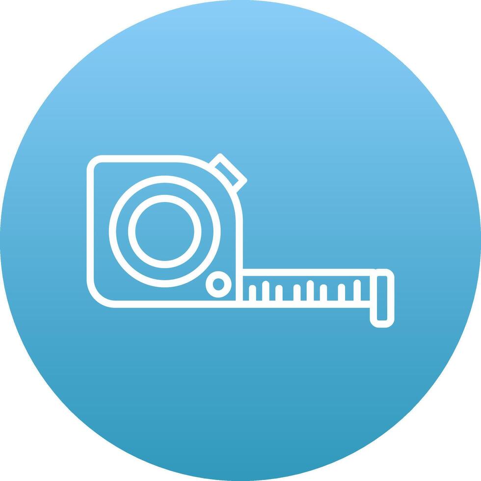 Tape Measure Icon Design Symbol vector