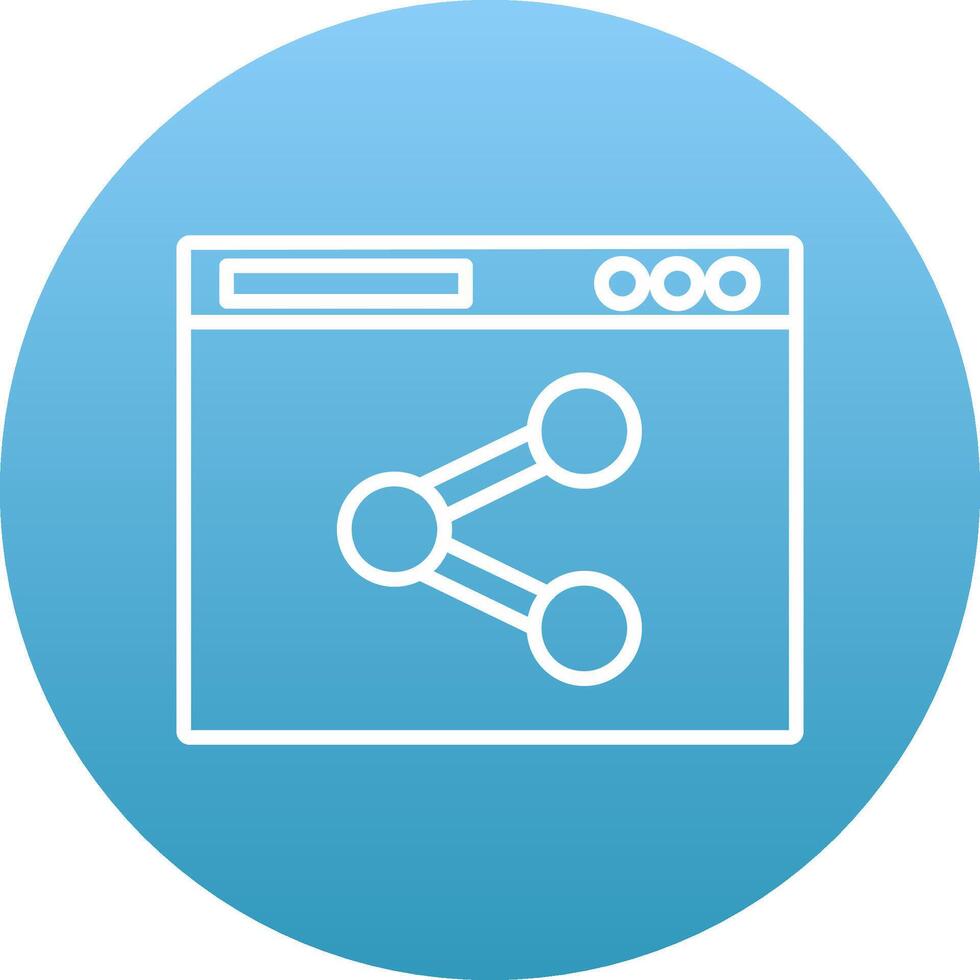 Share Icon Design Symbol vector