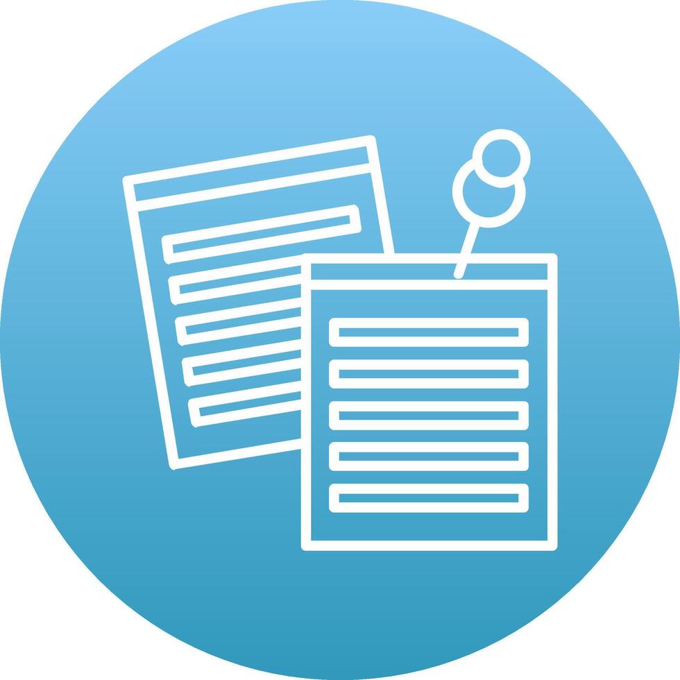Sticky Notes Icon Design Symbol vector