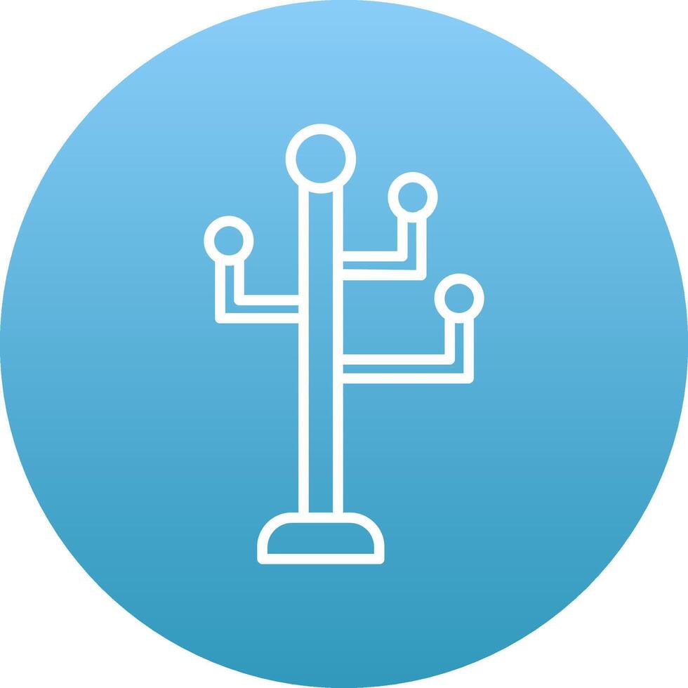 Coat Rack Icon Design Symbol vector