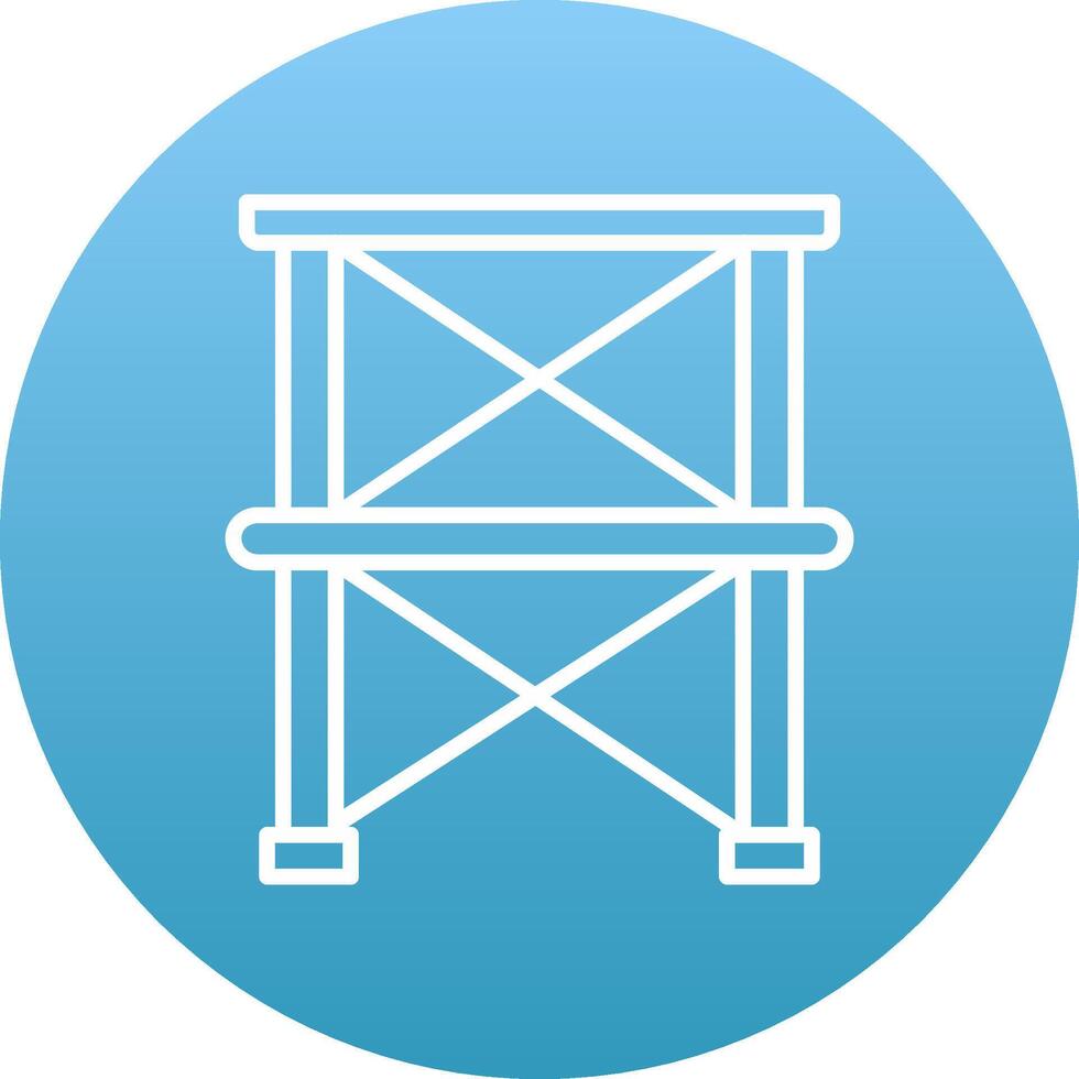 Scaffolding Icon Design Symbol vector