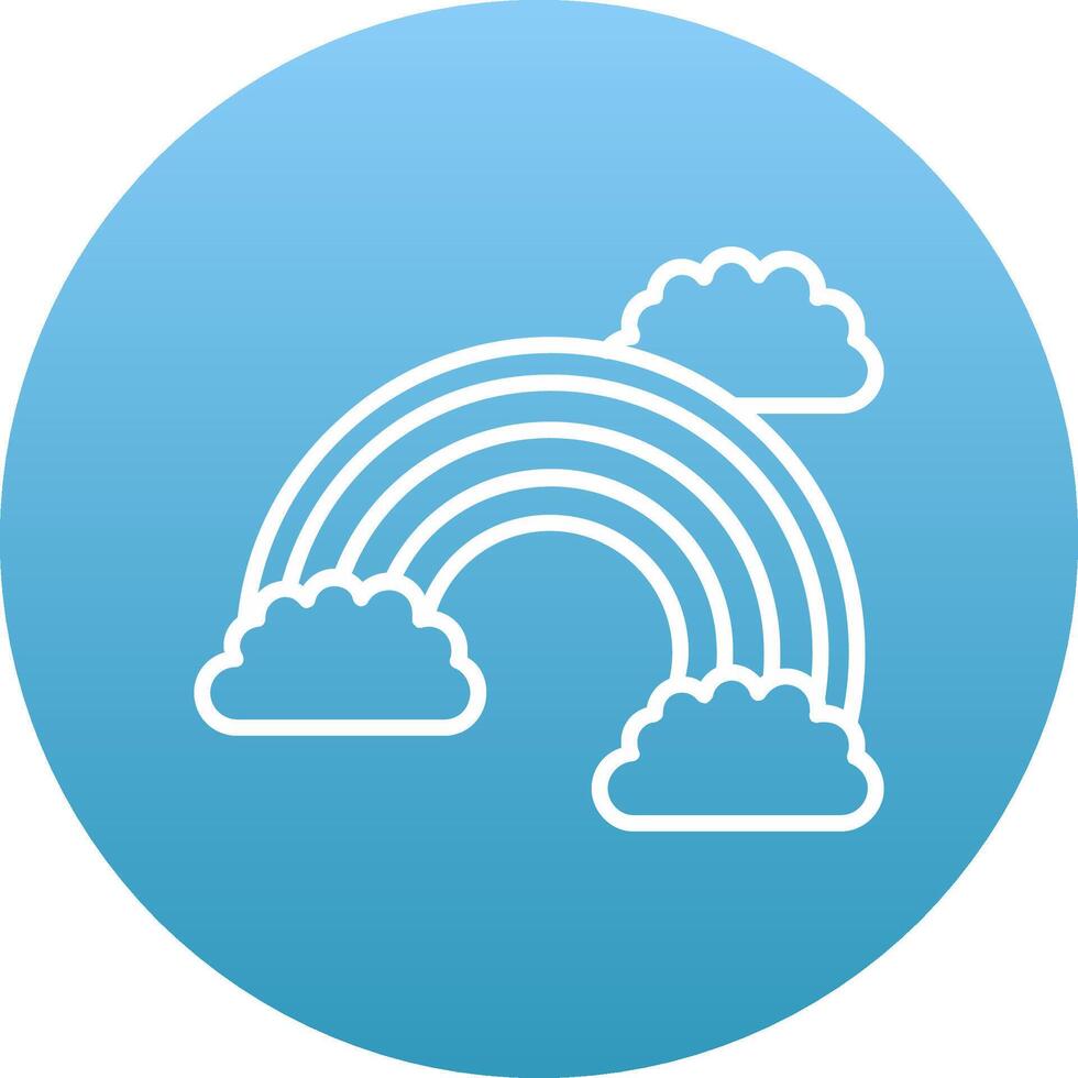 Rainbow Icon Design Symbol vector