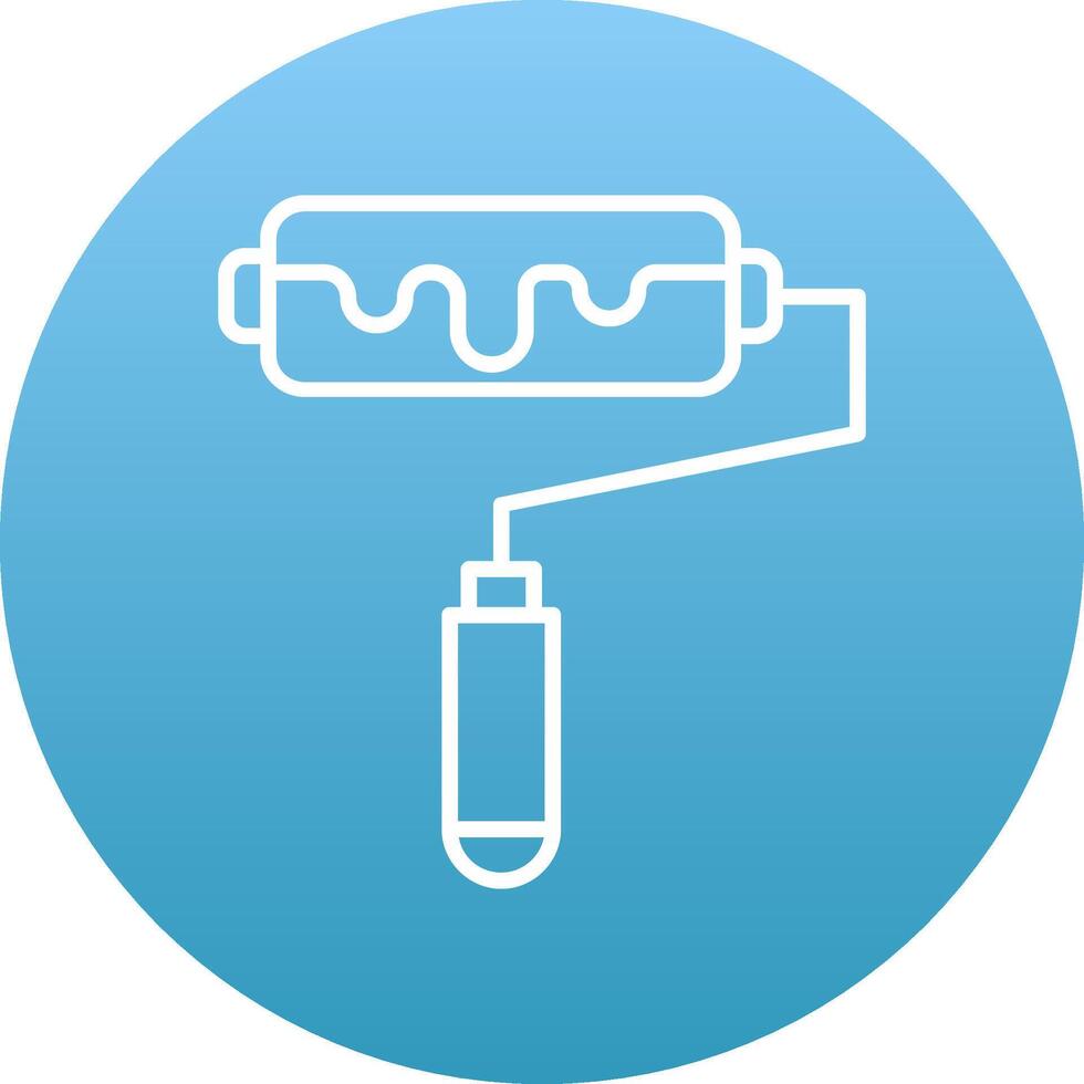 Roller Icon Design Symbol vector