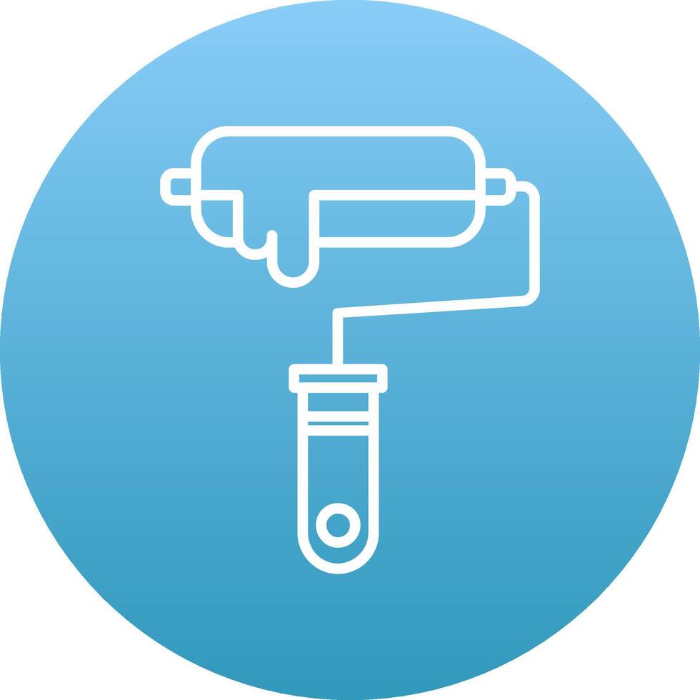 Paint Roller Icon Design Symbol vector
