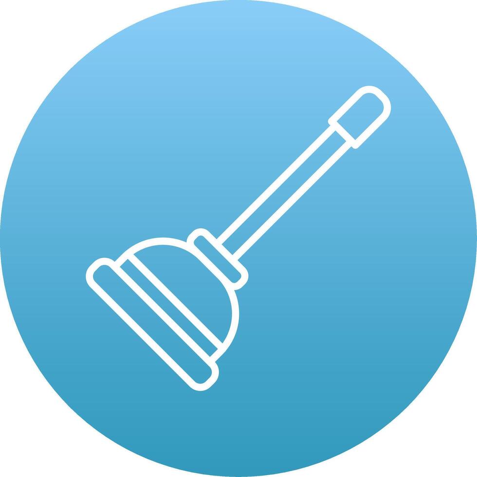 Plunger Icon Design Symbol vector