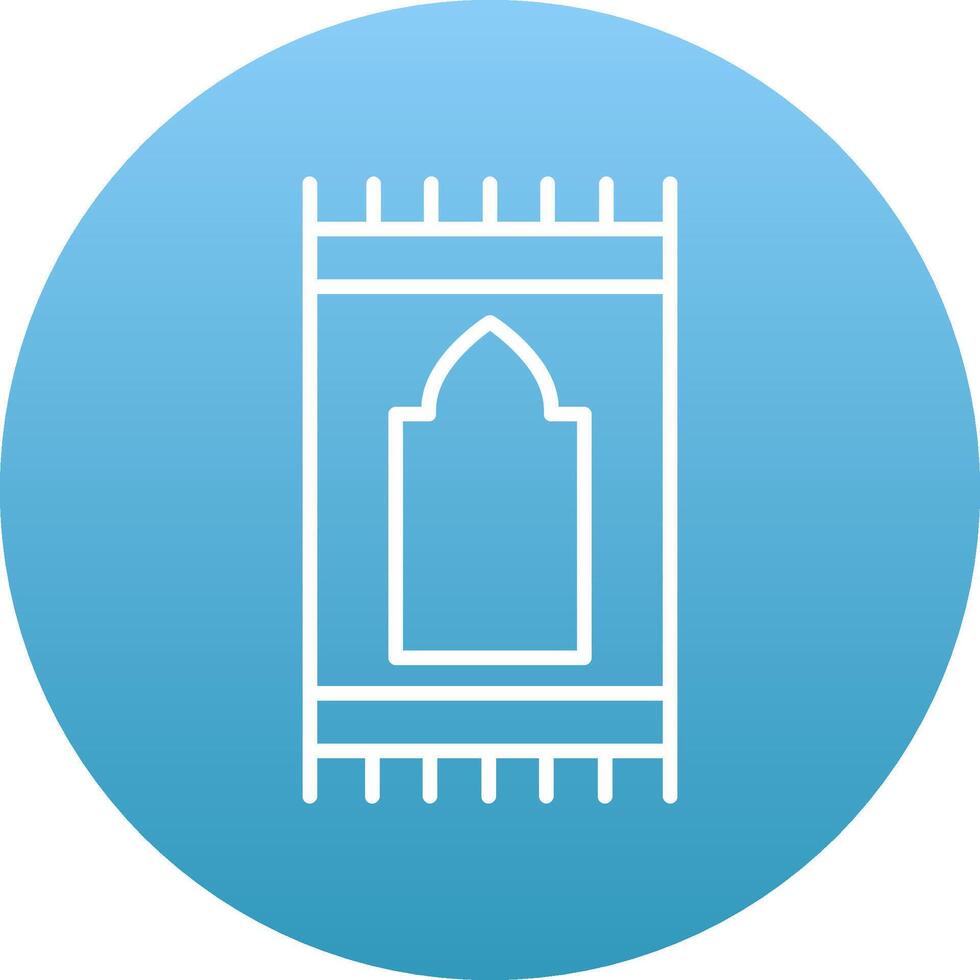 Sajadah Icon Design Symbol vector